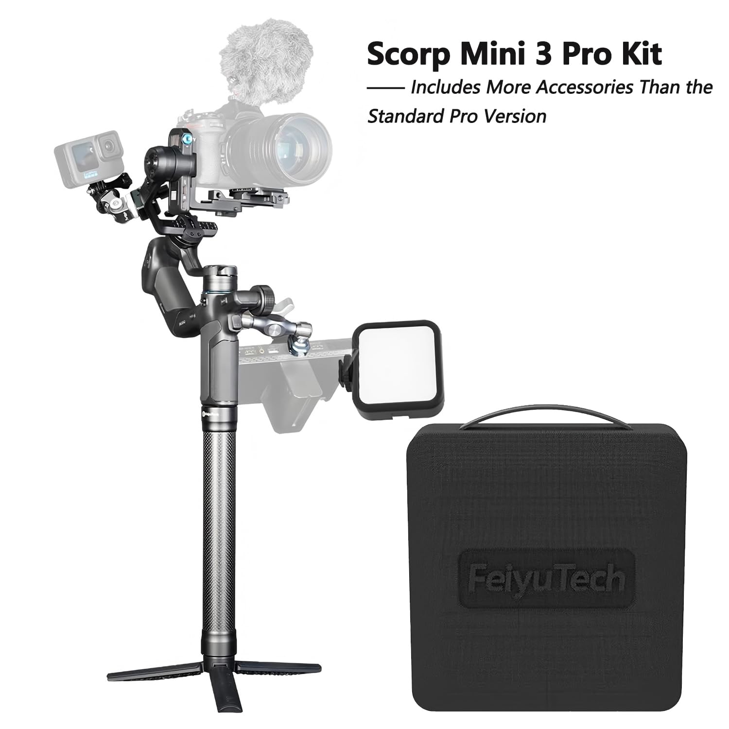 FeiyuTech Kit de suspensão SCORP Mini 3 Pro para câmera com